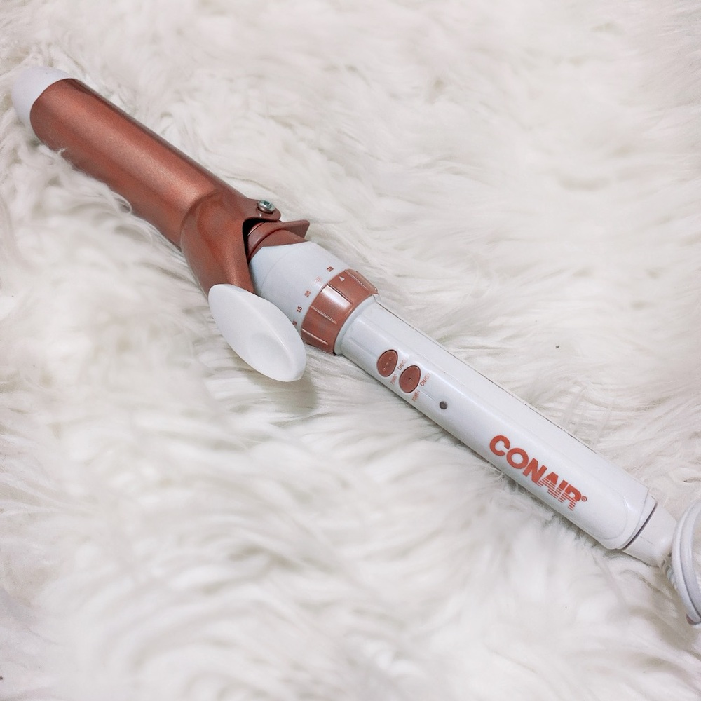 Conair Double Ceramic Rose Gold Curling Iron